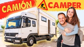 🚚 Camperizar un CAMIÓN CAMPER autosuficiente 🤯 Camperización Vivir en ruta 🛠️ Cap 10 [upl. by Weidman30]