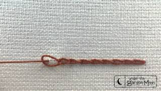 Chain Stitch Tutorial by Amy McClellan [upl. by Silvana]