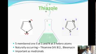 Heterocyclic Compounds  Thiazole [upl. by Niarb]