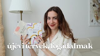 Terveim és céljaim 2024re tervezési tippekkel [upl. by Areek281]