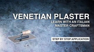 How to Apply Venetian Plaster  Step by step Guide [upl. by Brear]