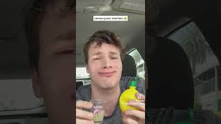 Lemon juice REACTION 😂🍋 humor 2024 reaction viral suscribe foryou mexico [upl. by Ennayhc]