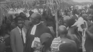 A video of the burial of Dr Joseph Boakye Danquah [upl. by Elleinod]