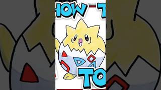 How To Draw Togepi Pokemon [upl. by Aanas]