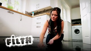 Germaphobe Cleans Up To 15x a Day  Episode 8 Clip 3  Obsessive Compulsive Cleaners  Filth [upl. by Pansy]