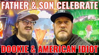 Green Day Saviors Tour Father amp Son Celebrate Dookie amp American Idiot [upl. by Brown]