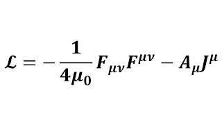 Maxwell Lagrangian Derivation  Covariant Electromagnetism  Electrodynamics [upl. by Gretta]