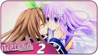 Hyperdimension Neptunia ReBirth 2 PC Lets Play  A Transforming Kiss  Part 2 [upl. by Tail515]