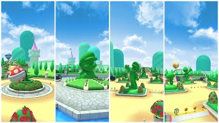 Mario Kart Tour  DS Peach Gardens Gameplay All Variants [upl. by Sheryl]