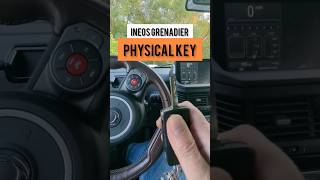 Ineos Grenadier PHYSICAL KEY on a new car in 2024 ineos ineosgrenadier [upl. by Shiff]