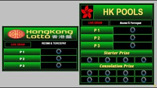 LIVE DRAW HK HARI INI  LIVE DRAW HONGKONG LOTTO  LIVE DRAW HK MALAM INI  LIVE DRAW HK TERCEPAT [upl. by Vola529]