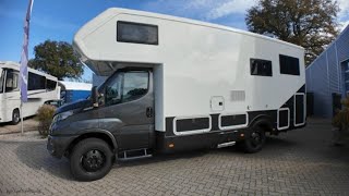 GEBRAUCHT WIE NEU 4x4 WOHNMOBIL mit MilitärAllradFahrgestell Concorde Cruiser Last Edition 4x4 [upl. by Adnorhs]