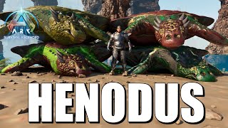 Henodus Is Just Megachelon At Home Ark The Sunken World Mod [upl. by Ahsinej112]