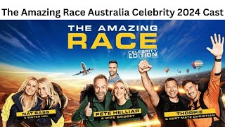 The Amazing Race Australia Celebrity 2024 Contestants [upl. by Ydisahc]