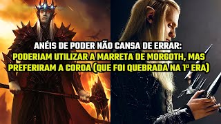 A marreta perdida de Morgoth vs A coroa quebrada  Anéis de Poder não cansa de errar [upl. by Palmore]