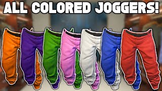 How To Get ALL The JOGGERS In GTA 5 Online 167 GTA 5 Colored Joggers Glitch Clothing Glitches [upl. by Nilra]