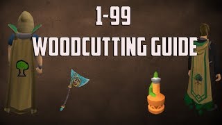 Runescape 3  2018 199 Woodcutting guide  AFK amp Easy [upl. by Ark696]