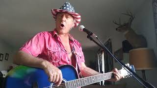 TheBarefootCowboy 👣🤠 sings Elvis Nekoosa WISCONSIN [upl. by Siffre891]