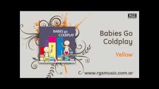 Babies go Coldplay  Yellow [upl. by Yttap724]