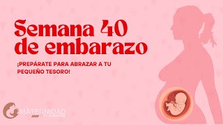 SEMANA 40 DE EMBARAZO 🤰 Y NO NACE  SIN CONTRACCIONES  SINTOMAS  EN EL VIENTRE MATERNO [upl. by Argela]