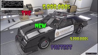 The New Fastest Cop Car Dominator FX Interceptor In Grand Theft auto V Online [upl. by Kailey931]