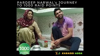 Pardeep Narwal’s recordbreaking journey to 1000 raid points in 99 matches [upl. by Keare140]