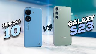 Asus Zenfone 10 vs Galaxy S23 Best Small Phone [upl. by Holli]