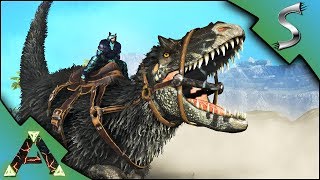 TAMING A HIGH LEVEL YUTYRANNUS  Ark RAGNAROK DLC Gameplay E31 [upl. by Silberman]