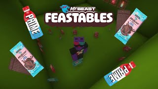 ШОКОЛАД MRBEAST FEASTABLES в MINECRAFT ВЫПИЛ 10 БУТЫЛОК PRIME [upl. by Panaggio]