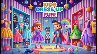 Getting Dressed Song for Kids  Fun amp Easy Dressing Up Nursery Rhyme [upl. by Leontina]