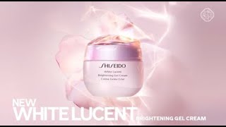 Improve Your Skin with New White Lucent Brightening Gel Cream  Shiseido [upl. by Marcellus]