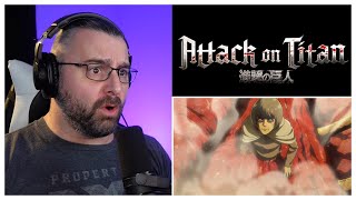 ATTACK ON TITAN 3X10 REACTION Friends Shingeki No Kyojin [upl. by Elconin]