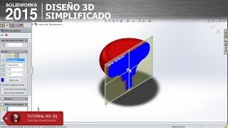 SolidWorks 2015  Crank knob [upl. by Mode347]