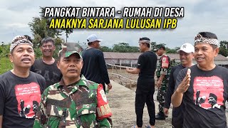 KISAH BABINSA MESKI PANGKAT BINTARA PUNYA RUMAH DI DESA  AN4KNYA SARJANA LULUSAN IPB [upl. by Kaden]