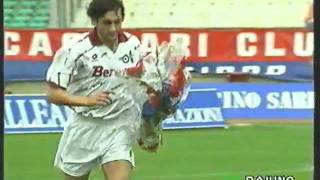 CagliariTorino 21 FRANCESCOLI TORNA A CAGLIARI DA EX serieA 199394 [upl. by Schott885]