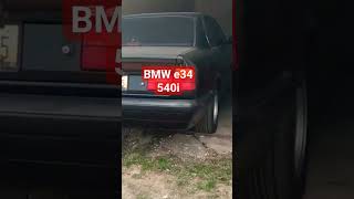 BMW e34 540i m60 stock exhaust sound [upl. by Siseneg835]