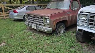 Abandoned Car collection chevys c10s fox bodies and more c10 foxbody [upl. by Rella211]