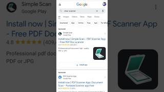 How to install scanner app ☺️ Simple scanPDF scanner AppFree PDF document scanner😱📋📑 clear scan [upl. by Nellak73]