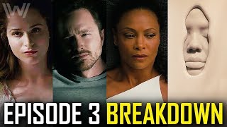 WESTWORLD Season 3 Episode 3 Breakdown  Ending Explained Who Hale Really Is amp Easter Eggs [upl. by Enymsaj]