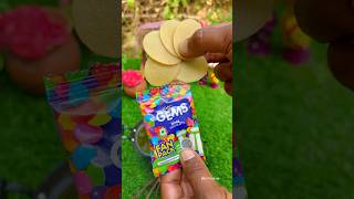 Gems Chocolate🍫 VS Panipuri😜 shorts shortsvideo youtubeshorts minicocinar [upl. by Nemajneb332]