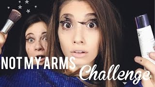 NOT MY ARMS Challenge ♛  mit LifeWithMelina [upl. by Ide]