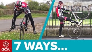 7 Magnificent Ways To Dismount Your Bicycle [upl. by Arthur]