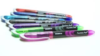 Zebra Zensations Fountain Pens [upl. by Oderfodog]