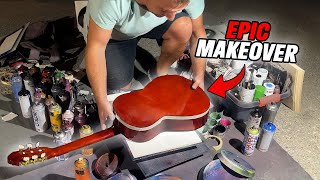 Street Artist Transforms My Guitar [upl. by Elraet]