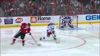 Kyle Turris evens the series scoring in overtime 41912 [upl. by Annahsohs]