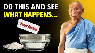 Find out WHAT HAPPENS IF you put YOUR NAME in WATER WITH SALT  Zen Story [upl. by Clovis970]