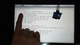 教師STEM工作坊之Python Pillow Oled Scrolling Text [upl. by Odeen]