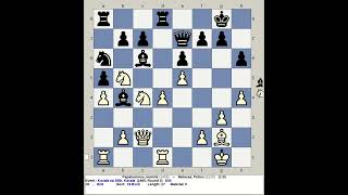 Papaioannou Ioannis vs Metaxas Petros  Kavala Chess Open 5th 1995 Greece [upl. by Nomde]