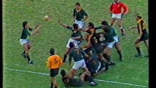 Four 1986 Springbok Tries [upl. by Hgeilhsa343]