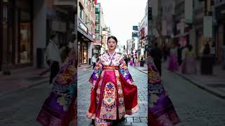 Asian Korean hanbok which may be the most beautiful of the beautiful traditional costumesbeauty [upl. by Ellenet]